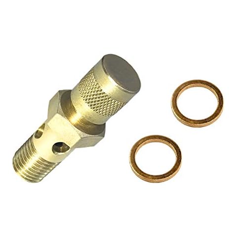 TamerX 12mm Banjo Fuel Pressure Test Port, Compatible with Ford Powerstroke 6.4L 2008-2010 Cover