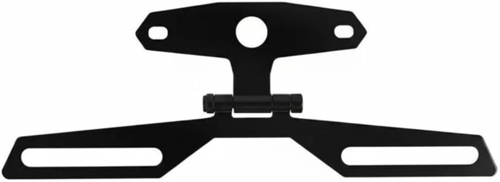 Triangle Plate Mount Metal Motorbike Taillight Holder Universal Fit Vehicle Part, Small Size, Without Accessories