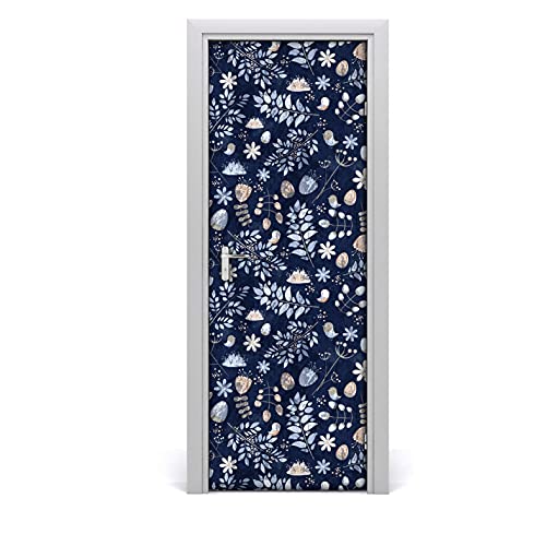 Sticker porte imperméable Magic-Stick décoration lavable 70x200cm