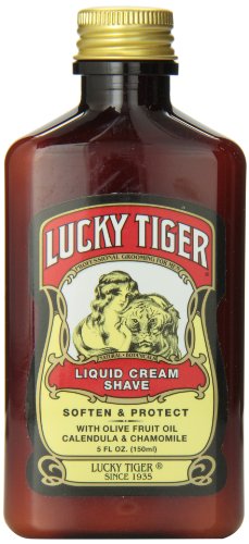 Lucky tiger lucky tiger liquid cream shave, 5 oz, 5 oz