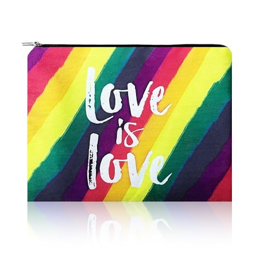 Rainbow Cosmetic Zipper Bag