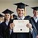 Single Sided Certificate Holders for Awards, Diploma Cover, Graduation Supplies, Navy Blue (11. x 9 in) (125)