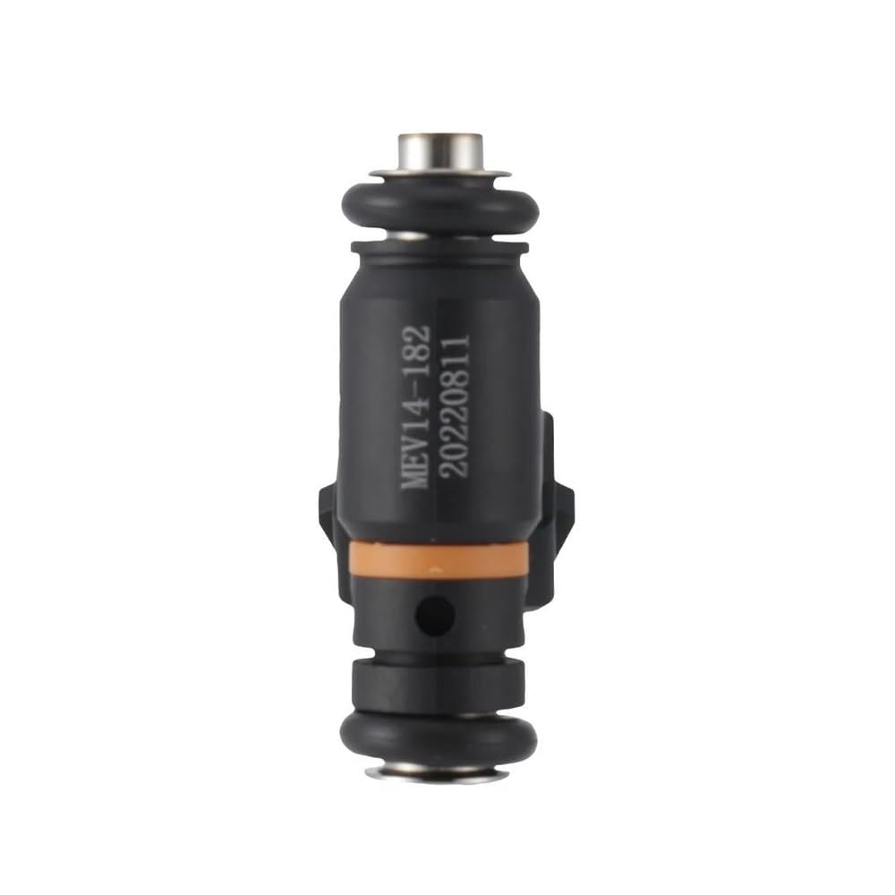 Inyector Gasolina Boquilla Pulverización Inyector De Combustible Para Motocicleta MEV14-182-A Tres Orificios 125CC-150CC Alto Rendimiento Accesorio Para Motocicleta Boquilla Inyector