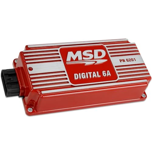 MSD 6201 Controle de ignição digital 6A - Vermelho