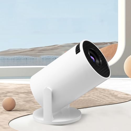 Petit Projecteur WiFi 1080P Portable LED Réglable 270° Correction Trapézoïdale Téléphone Android Clé USB TV