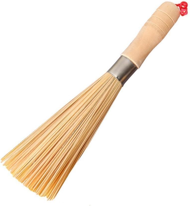 Istara Natural Cleaning Scrub Brush Kitchen Wooden Cleaning Scrubbers for Washing Cast Iron Pan Pot Cleaning Dishes, Cast Iron Pots, Pans, Vegetables and Sink Pot (Round Wok) (B0CWCVHYBD) Amazon Price History, Amazon Price Tracker