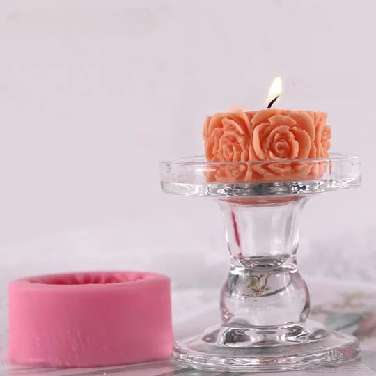 Miniatura 12 de Velas de burbujas antiadherentes, moldes de silicona en forma de cubo de aromaterapia 3D, cera de jabón, molde de silicona para hacer velas de cera