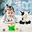 BSVOME 9 inches Cow Stuffed Animal Soft Plush Cute Cow Doll for Boys Girls
