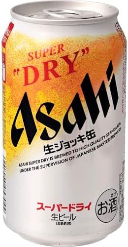 アサヒ スーパードライ 生ジョッキ缶 340ml