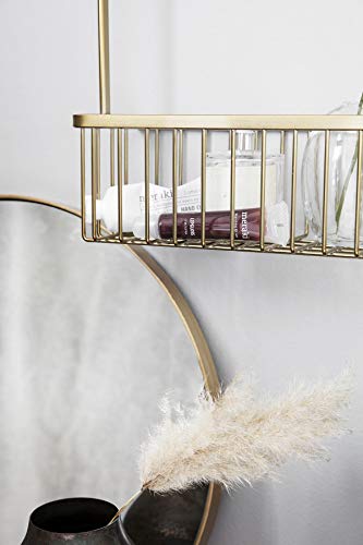 Panier de bain pour optimiser le rangement des flacons dans la douche