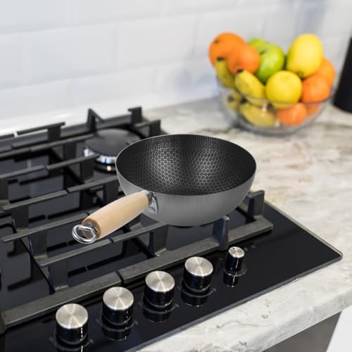Wok de Acero Inoxidable con Revestimiento Antiadherente miniatura 3
