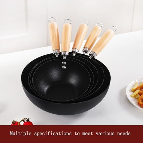 Sartén Wok de Hierro Fundido con Asa Anticalor, 22 cm miniatura 7