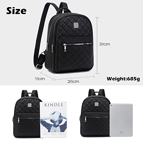 Myhozee Rucksack Damen Klein Daypack Leder PU Elegant Rucksack Tagesrucksack für Mädchen – Bild 5