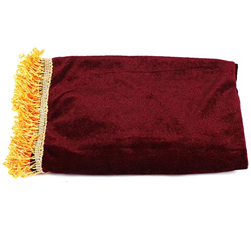 Capa de teclado de piano para teclado de 61/88 teclas, Burgundy-61key