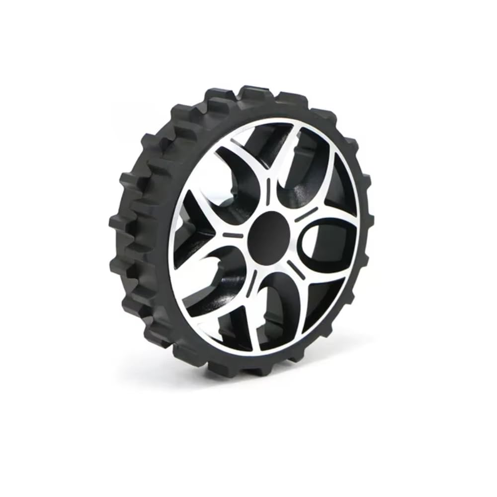 Rueda de goma profesional para robot cortacésped