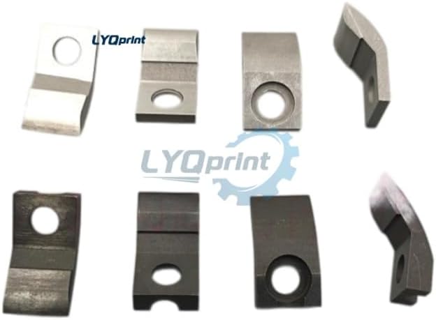 1PC G2.013.057 Front Gripper Pad Compatible with for Heidelberg 102 Press，Black - with Rear Notch - 1PC