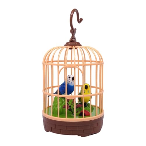 Imagen de harayaa Pájaros Jaula Juguete Regalo Adorno Decoración del Hogar Loro Pájaros Animales Juguete