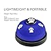 Lcckyeng 3 Pack Dog Doorbells, Pet Training Bells for Outside Potty Training and Communication, Bell for Dog Cat Puppy Interactive Toys (Dark Blue, 3 Pack)