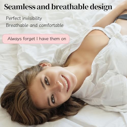 Nipple Covers For Women - Reusable Invisible Waterproof Sticky Pasties - Cakes Nipple Cover No Show with Travel Box2