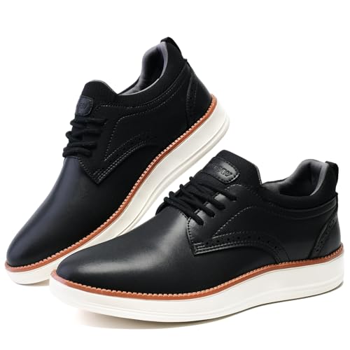 Men's Casual Dress Shoes Semi-Formal Derby Brogue Slip on Oxfords Sneakers
