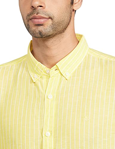 Image of United Colors of Benetton Men's Cotton Slim Fit Shirt