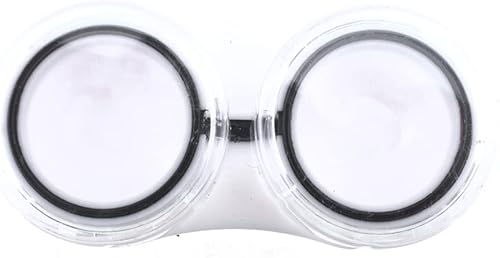 Miniatura 10 de HAHIYO Kit de soporte de caja para lentes de contacto con espejo, luz duradera a prueba de fugas, práctico contenedor de lentes de contacto para