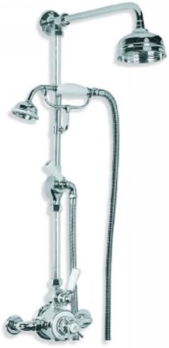 GD8704-CP Exposed White Leaver Godolphin Therm