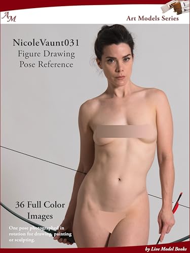 Art Models NicoleVaunt031: Figure Drawing Pose Reference (Art Models Poses)