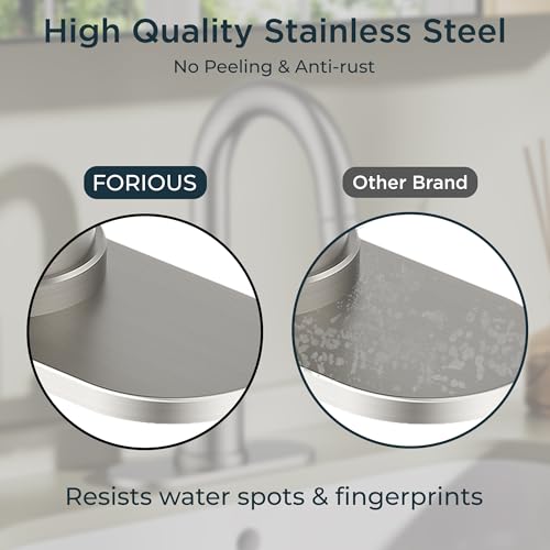FORIOUS Pull-Down Single-Hole Bathroom Faucet - 33.57 w/ Code + Prime Savings + 33% Off Code ORIGINAL - image 6