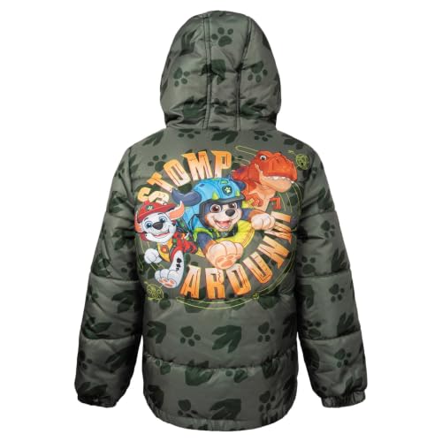 Image of Paw Patrol Boys' Hooded Puffer Coat Toddler to Big Kid
