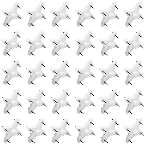 Image of Nails For Hanging Pictures,Picture Hooks Hardwall Hangers for Hardware Concrete Wall Hooks Invisible Nail Hangers Non-Trace Wall Picture Hanger No Damage Stucco 0.98 inch x 0.59 inch (L*W)(80pcs,1.10 inch x 1.10 inch