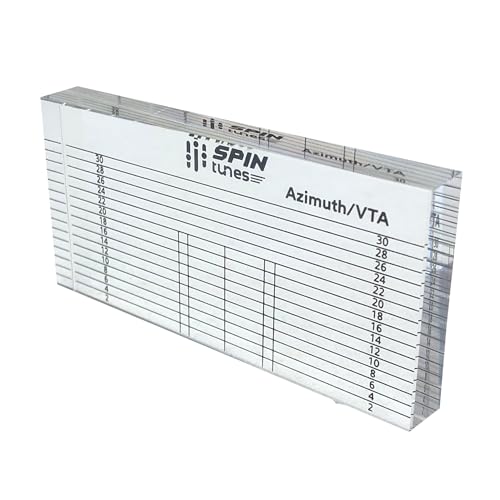 SpinTunes VTA Azimuth Ruler for Vinyl Enthusiasts - Accurately Se...