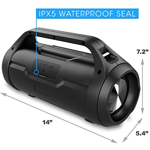 블루투스 스피커 Dolphin LX20 Dual Portable Bluetooth Waterproof Tube Speaker