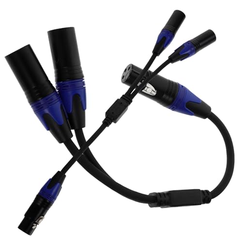 Câble répartiteur XLR bleu résoud vos problèmes de duplication de signal audio
