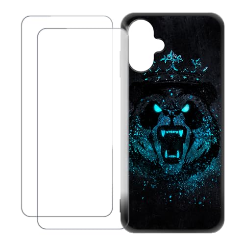 UOGNADGD Samsung Galaxy A25 5G Japan SC-53F SM-A253 �Ƃ̌݊������� �J�X�^���J���t���P�[�X�{�����K���X�ی�t�B����2���t�� ? �Ռ��z�������h�~ (�{���Ă���p���_)