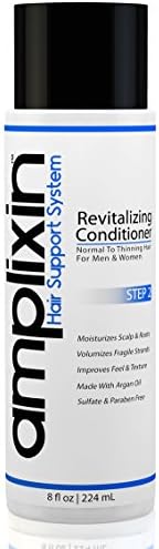 Amplixin Revitalizing Hair Growth Conditioner For Women and Men with Argan Oil, Hair Loss Prevention, Trusted Hair Product for Alopecia, Thinning Hair and Pattern Baldness, Sulfate and Paraben Free