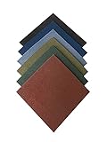 EXCELENTE CALIDAD: Loseta de caucho fabricada en España con una relación calidad/precio inmejorable lista para usar.