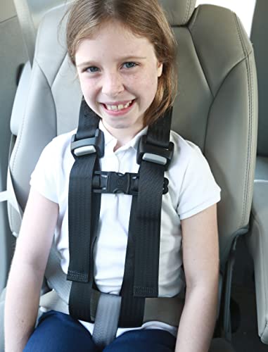 Image of EZ-ON Products Durable 43YC. One Size Fits Most. Converts Personal Vehicle Lap or Lap /Shoulder Seatbelts Into a 5-Point Securement. User-Friendly Vest. No Mount Needed. Meets NHTSA Regulation.