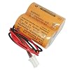 (6-Pack MR-BAT6V1 2CR17335A WK17 6V 1650mAh Non-Rechargeable Lithium Battery