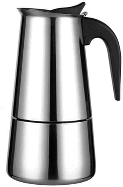 KiNeX Stovetop Espresso Maker, Italian Coffee Maker Moka Pot, 300ml/6 Cup