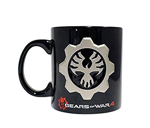 Gears of War 4 Cog Emblem 10oz Ceramic Coffee Mug