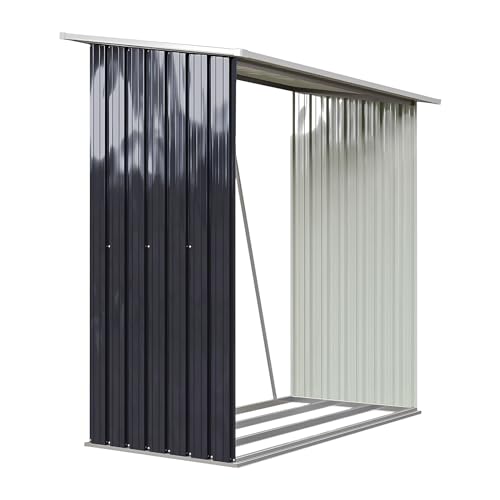 The Fellie Outdoor Log Stroage Shed, 5x2.7...