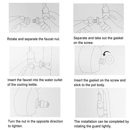 Cold Kettle,3.9L Transparent Cold Kettle With Faucet Large Capacity Double Filtration Space Save Drink Dispenser With Lid For Kitchen Home Party Bar (Color : Green) #TOP3