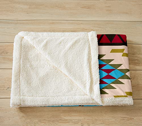 Feelyou Western Fleece Throw Blanket For Kids Boys Girls Southwestern Aztec Plush Blankets And Throws Western Decor Sherpa Fuzzy Blanket 50"X60" #TOP2