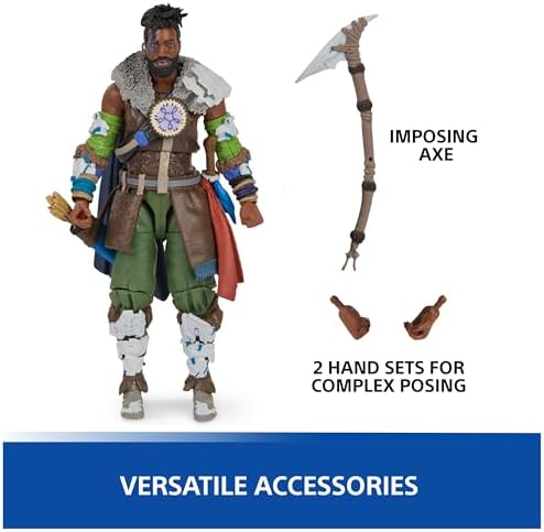 PlayStation, Horizon Forbidden West, 6” Varl Action Figure with 3 Accessories, The Shapes Collection, for PS5 Fans & Collectors Ages 17+ — view 6