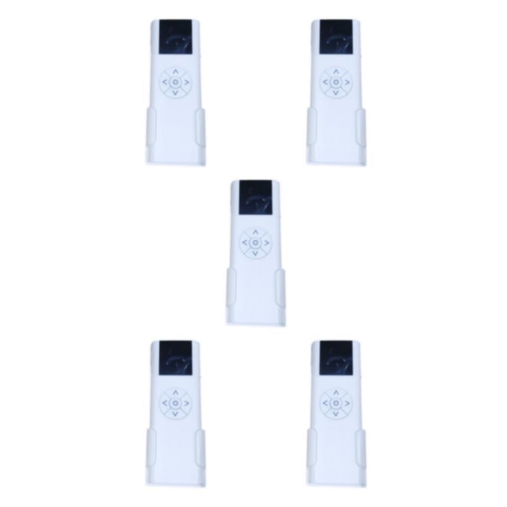IOIUSKKU 5 Ensemble de Télécommande sans Fil Pratique et conviviale, télécommande Universelle en Plastique pour Rouleau électrique Compact AC114-01 1 Commande, AC114-01 1 Commande 5Ensemble