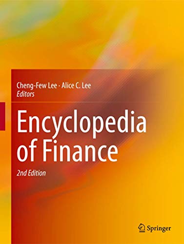 Encyclopedia of Finance für 744,67 EUR (-7%) statt 802,49 EUR bei amazon.de Bild: Encyclopedia of Finance für 744,67 EUR (-7%) statt 802,49 EUR bei amazon.de