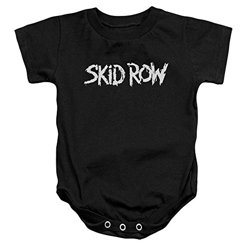 MMM Merchandising Skid Row Toddler Logo Onesie, 18 Months, Black
