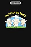  Composition Notebook: Puncha Yo Buns Wii Gavin Decorations Acaademy Switch Revolution Dance Notebook Journal Notebook Blank Lined Ruled 6x9 100 Pages