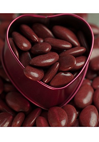 Dragées amandes Avola Impériales bordeaux 1 kg